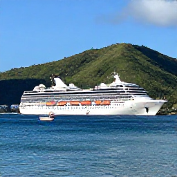 Caribbean Holidays, Saint Lucia City Breaks, Scenic Castries waterfront with cruise ships, fishing boats and green hills under a clear Caribbean sky