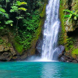 Caribbean Holidays, Saint Lucia Instagram, Turquoise waterfall pool surrounded by lush tropical forest at a Saint Lucia waterfall