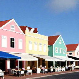 Caribbean Holidays, Saint Martin Instagram, Colourful buildings, painted shutters and waterfront caf&eacute;s along Front Street in Philipsburg, Sint Maarten