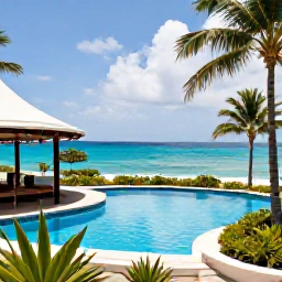 Caribbean Holidays, Saint Vincent Holidays, A comfortable beachfront hotel on Saint Vincent with a swimming pool, tropical gardens and views across the Caribbean Sea