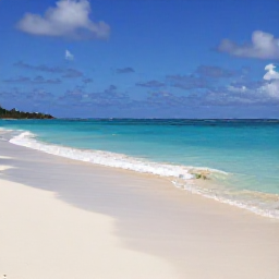 Caribbean Holidays, September Beaches, Calm turquoise water lapping a quiet sandy beach on Providenciales in September