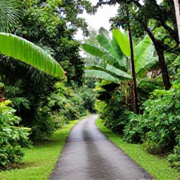 Caribbean Holidays, September Birdwatching, Peaceful September birdwatching walk through a lush Barbados nature reserve after a light tropical shower