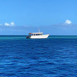 Caribbean Holidays, September Diving Cura&ccedil;ao, A small dive boat travelling across calm blue water towards Cura&ccedil;ao's coral reefs on a sunny September day