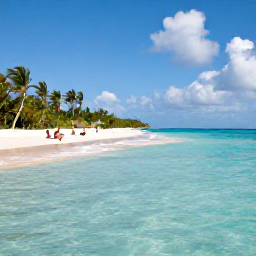Caribbean Holidays, September Escapes, Adults relaxing beside a quiet turquoise lagoon at an adults-only resort in Turks and Caicos during September
