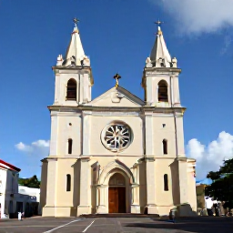 Caribbean Holidays, September Holidays, Historic St George's Cathedral and colonial architecture in Kingstown, Saint Vincent, under a bright Caribbean sky
