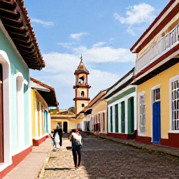 Caribbean Holidays, September Holidays, Visitors exploring a colourful cultural museum and historic colonial streets in Trinidad and Tobago