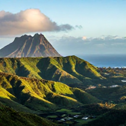 Caribbean Holidays, September Honeymoons, Panoramic view of Montserrat's lush volcanic hills and coastline under soft September sunlight