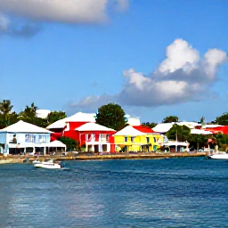 Caribbean Holidays, September Solo Holidays, Colourful harbour and small boats around Road Town, Tortola, British Virgin Islands, bright Caribbean afternoon