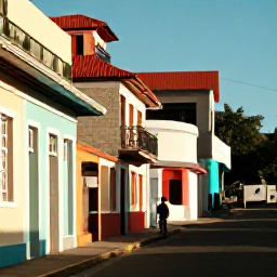 Caribbean Holidays, Solo September, A solo visitor exploring colourful Basseterre streets, historic stone buildings, local shops and Caribbean details under warm September sunshine