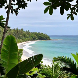 Caribbean Holidays, Trinidad April Breaks, Day trip from Trinidad to a lush rainforest and quiet tropical coastline, with visitors enjoying the scenery