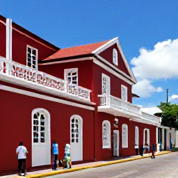Caribbean Holidays, Trinidad June Breaks, Visitors exploring the historic Red House and surrounding architecture in Port of Spain, Trinidad, during a sunny city walk