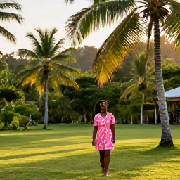 Caribbean Holidays, Trinidad Nature Holidays, Friendly travellers enjoying a relaxed nature holiday in Trinidad and Tobago, with tropical scenery, local food and warm evening light