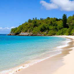 Caribbean Holidays, Trinidad Nature Holidays, Pristine beach and forested coastline on Tobago, with clear turquoise water and a quiet tropical atmosphere