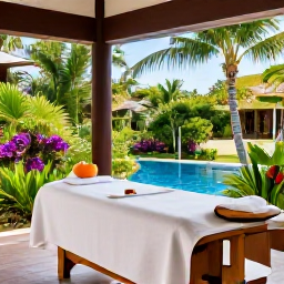 Caribbean Holidays, Trinidad Spa Breaks, Elegant Trinidad resort spa with treatment rooms, tropical garden, fresh fruit and a calm Caribbean atmosphere