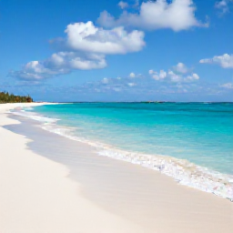 Caribbean Holidays, Turks and Caicos June, A quiet white-sand beach and turquoise sea in the Turks and Caicos Islands under soft June sunshine