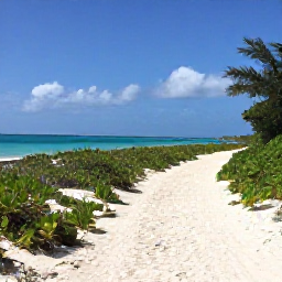 Caribbean Holidays, Turks and Caicos Walks, A quiet white-sand beach on Providenciales in May, with turquoise water, low tropical vegetation and a gentle walking path