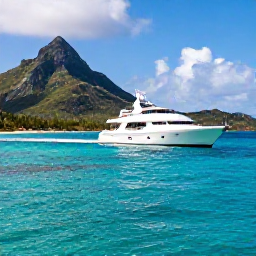 Caribbean Holidays, USVI Luxury Holidays, Luxury sailing yacht cruising between the green islands of the US Virgin Islands in May, clear turquoise sea, snorkellers and dramatic coastline
