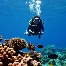 Caribbean Holidays, Virgin Islands Adventures, Scuba divers exploring a vibrant coral reef with tropical fish in clear Caribbean water near St Croix